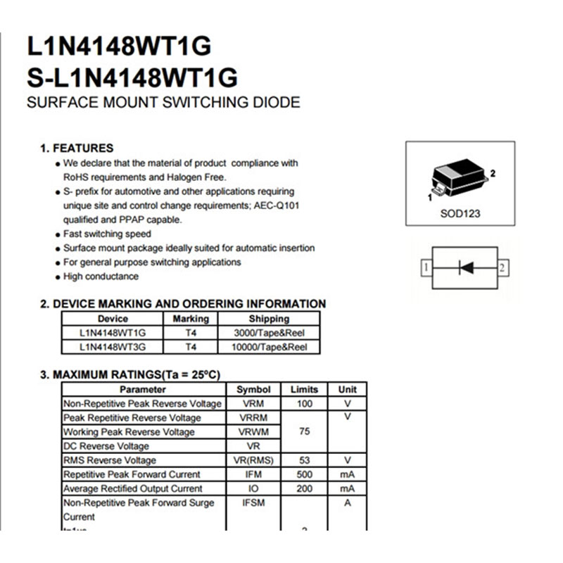 開關三極管Switching Transistors