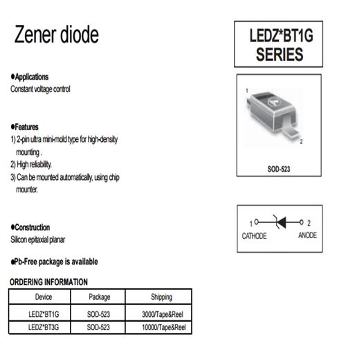 通用ESD保護二極管 STD ESD Diodes